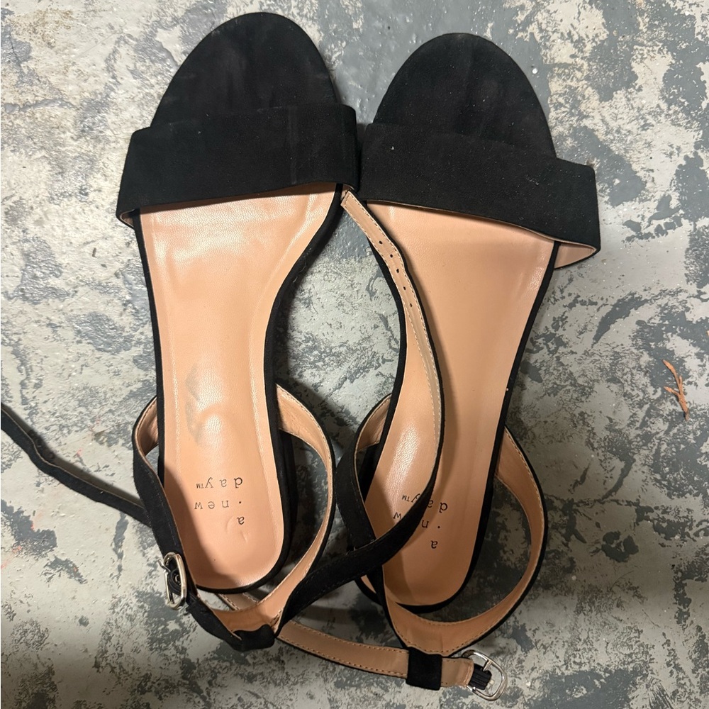 Like New A New Day Ankle Strap Sandals